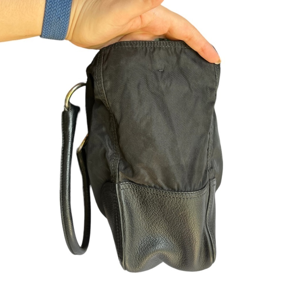 PRADA Nylon and Leather bag Black - Picture 4 of 10